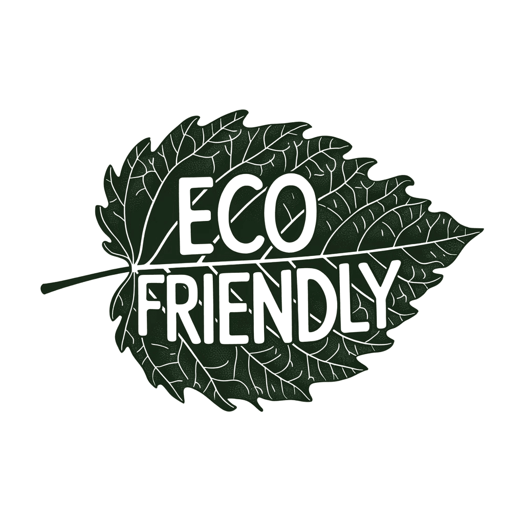 Eco-friendly icon - Zero plastic waste and environmentally conscious packaging